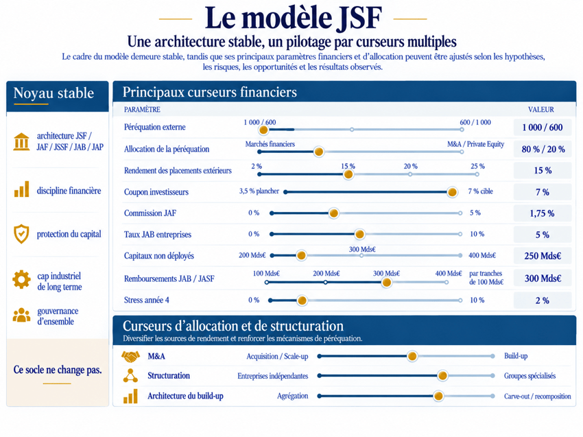 Le modele jsf curseurs